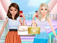 Fashion Girls Shopping For Summer image
