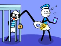 Stickman Troll Thief Puzzle image