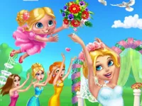 Flower Girl Wedding Day image