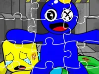 Rainbow Friend Cartoon Jigsaw image