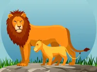 Wild Animals and Their Babies image