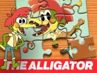 Arlo the Alligator Boy Jigsaw Puzzle image